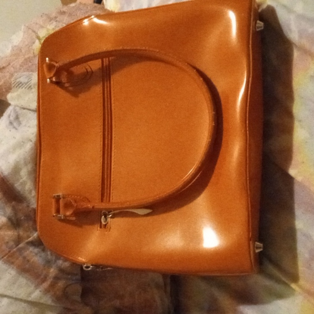 Burn orange purse